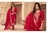Saiyaara By Zisha Pure Taby Silk Weaving Jacquard Salwar Suits Best Wholesale Shop In Surat